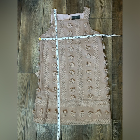 Anthropologie Sunday In Brooklyn Dress 3D Floral Size Medium - Picture 9 of 9